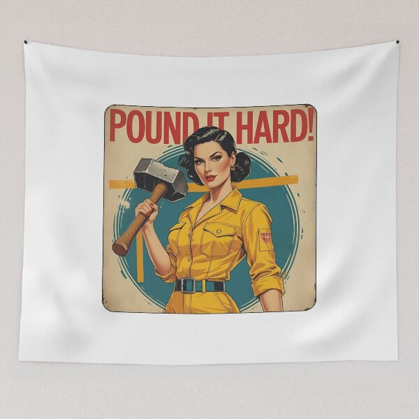 Item preview, POUND IT HARD! designed and sold by NicMacTees.