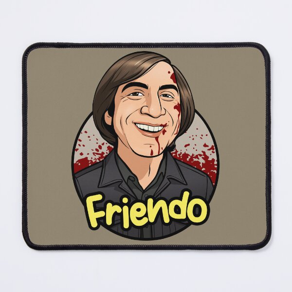 Item preview, Anton Chigurh Friendo (Bloody Face/Background) designed and sold by muskitt.