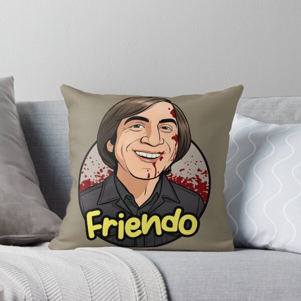 Item preview, Anton Chigurh Friendo (Bloody Face/Background) designed and sold by muskitt.