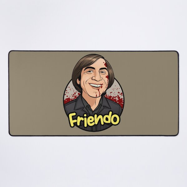 Item preview, Anton Chigurh Friendo (Bloody Face/Background) designed and sold by muskitt.