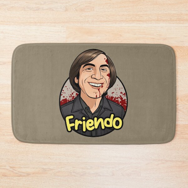 Item preview, Anton Chigurh Friendo (Bloody Face/Background) designed and sold by muskitt.