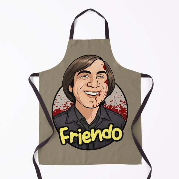 Item preview, Anton Chigurh Friendo (Bloody Face/Background) designed and sold by muskitt.