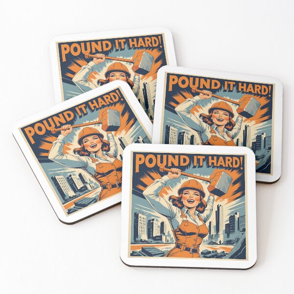 Item preview, POUND IT HARD! designed and sold by NicMacTees.