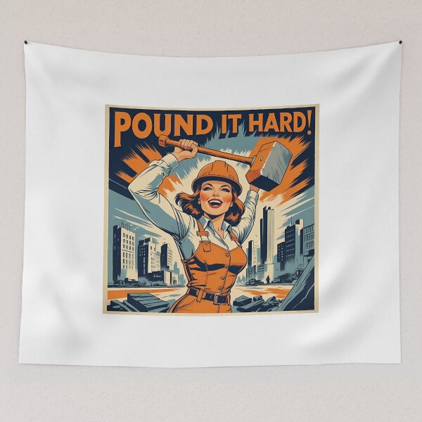 Item preview, POUND IT HARD! designed and sold by NicMacTees.