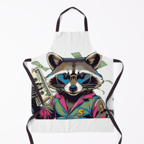 Item preview, raccoon art designed and sold by MiroArtAbstra.