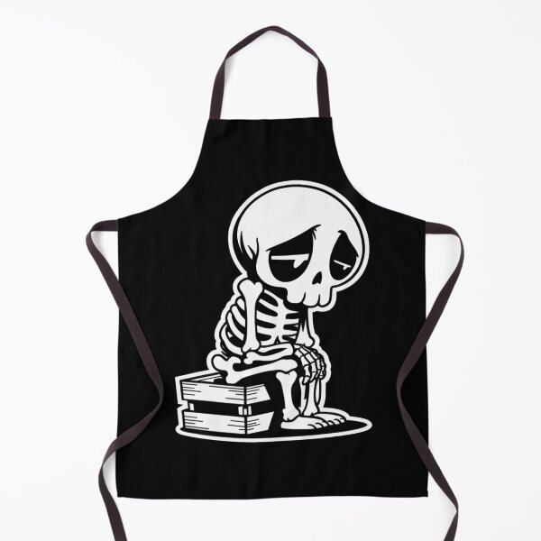 Item preview, Sad Cute Skull – Kawaii Emo Vibes designed and sold by martin max.