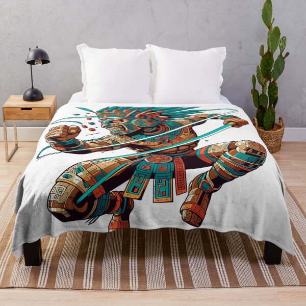 Item preview, Aztec Warrior - Inca Maya Mayans designed and sold by RaceDayRags.