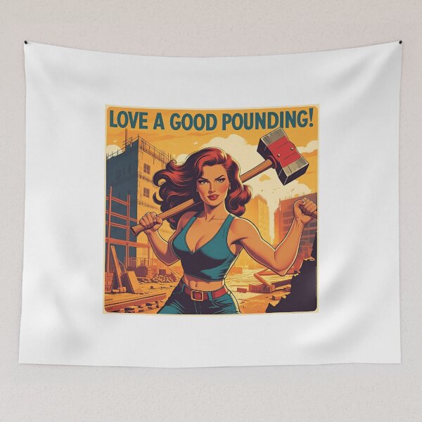 Item preview,  I love a good pounding! designed and sold by NicMacTees.