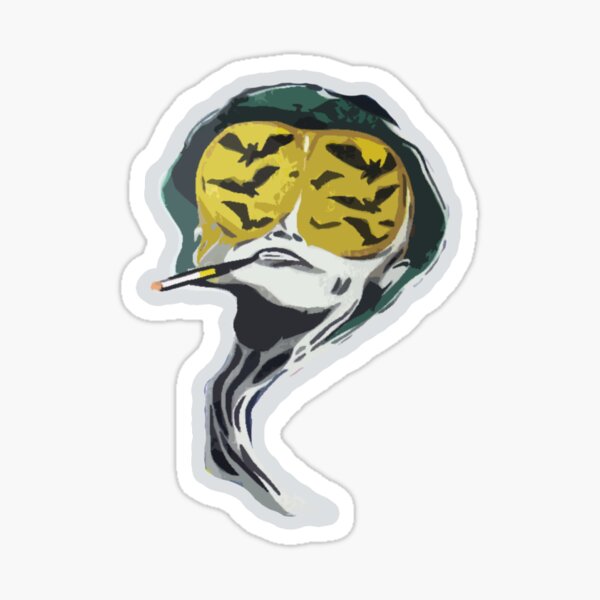 Item preview,  Dies ist ein Fledermausland. -Raoul Duke designed and sold by koodburg.