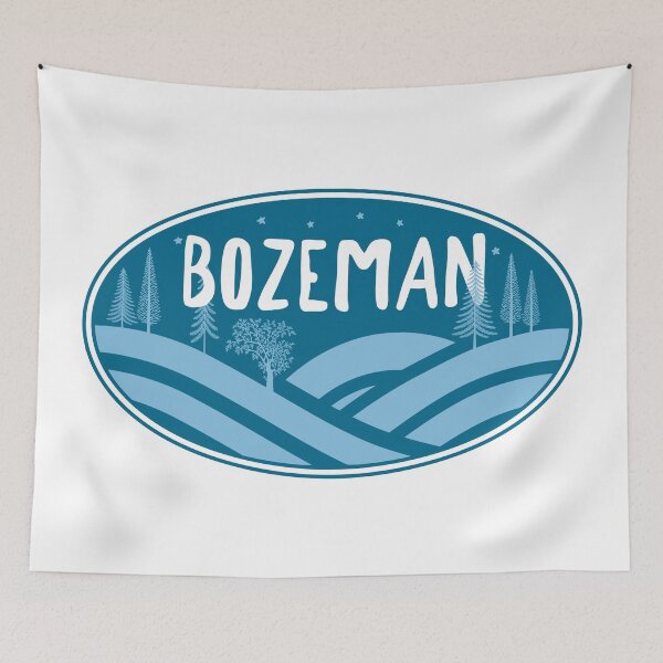 Aperçu de l'œuvre Bozeman, Montana, plein air créée et vendue par Esskay Designs.
