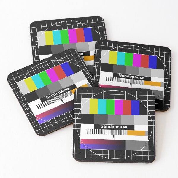Item preview, Broadcast break - original test image from the 80s & 90s designed and sold by Alpha Stag.