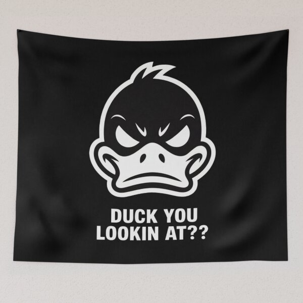 Item preview, Duck You Lookin’ At?? – Funny Attitude Design designed and sold by martin max.