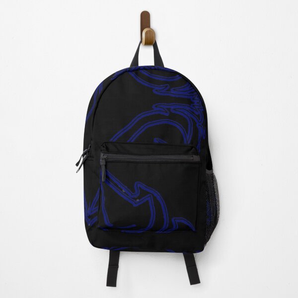 Item preview, Abstract Blue and Black Butterfly Design designed and sold by Bram Shop.