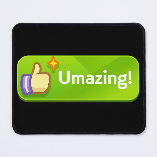 Item preview, Umazing! Button designed and sold by SOVLLESS.