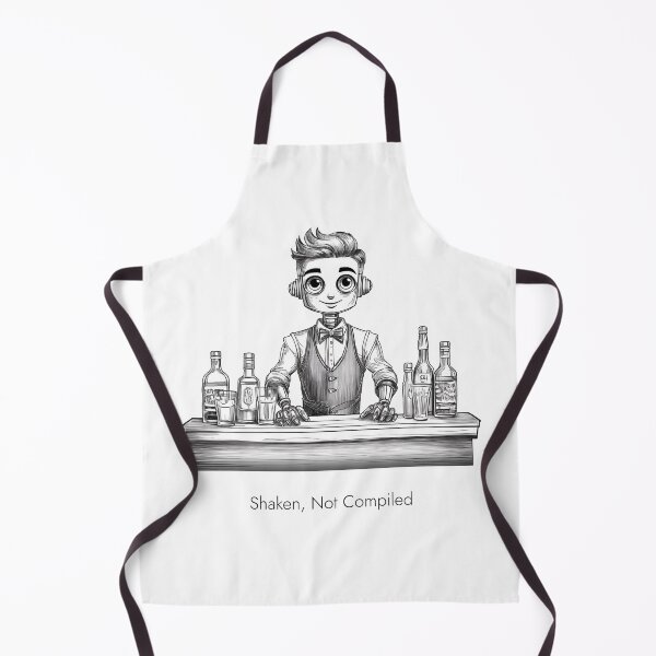 Item preview, Robot bartender. Shaken, not compiled. designed and sold by MechWorn.