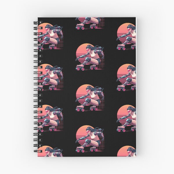 Item preview, Cybernetic Rollergirl - Cyberpunk designed and sold by RaceDayRags.