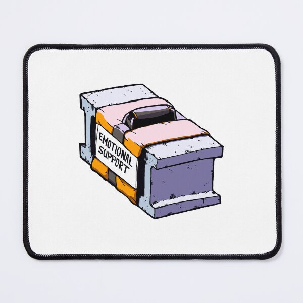 Item preview, Emotional-support Cinder Block designed and sold by BARothArts.