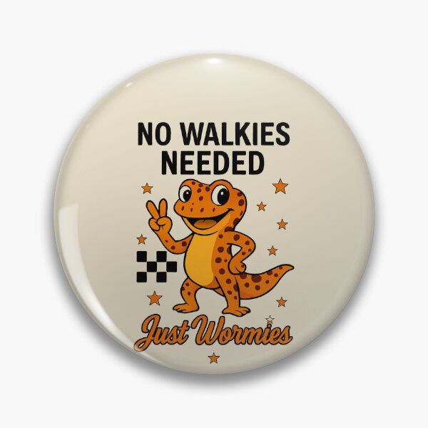 Item preview, Gecko Life - No Walkies Needed Just Wormies designed and sold by VinsendDraconi.
