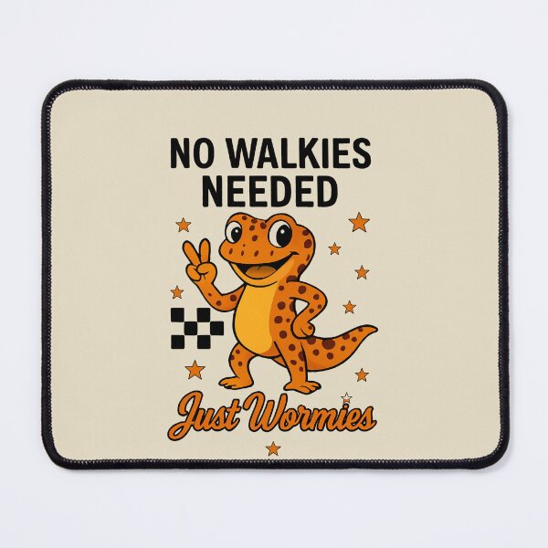 Item preview, Gecko Life - No Walkies Needed Just Wormies designed and sold by VinsendDraconi.