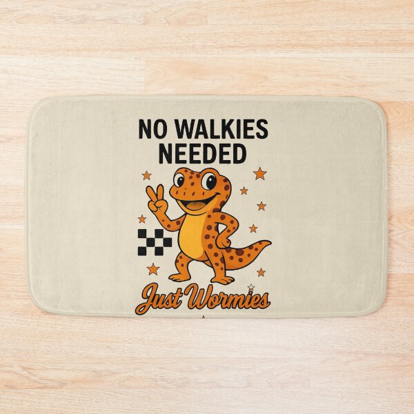 Item preview, Gecko Life - No Walkies Needed Just Wormies designed and sold by VinsendDraconi.