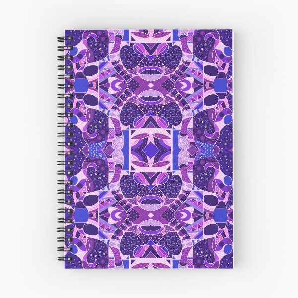 Item preview, Peek-A-Boo Compilation in Blue and Purple - Doubled Version designed and sold by Helena Tiainen.