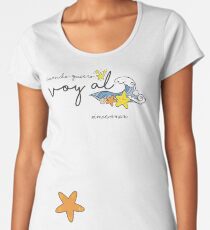 Cuando quiero estrellas voy al mar Women's Premium T-Shirt