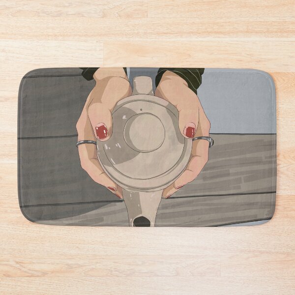 Item preview, Cozy Teapot Moment – Minimalist Hands Holding Teapot for Tea Lovers designed and sold by crisshasart.