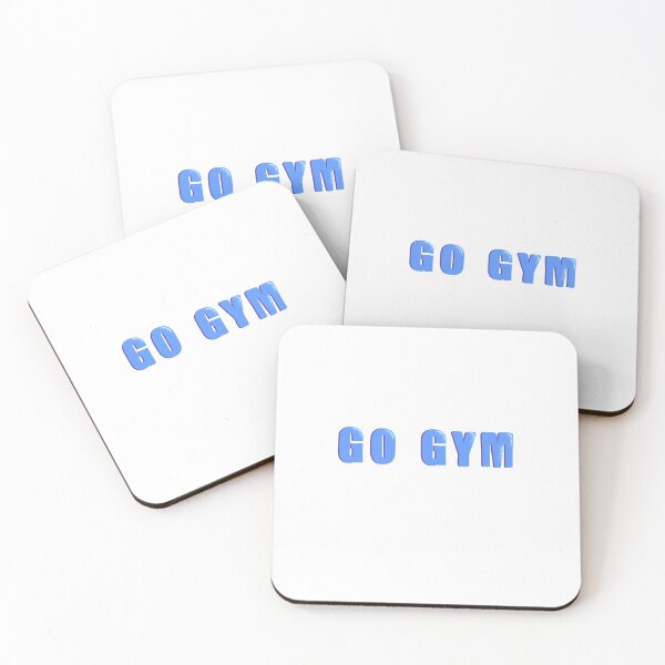 Item preview, Go Gym Motivation Blue designed and sold by NutritionwithKen.