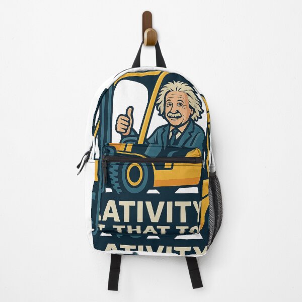 Item preview, Albert Einstein – Forklift Genius at Work designed and sold by RetroNibylander.