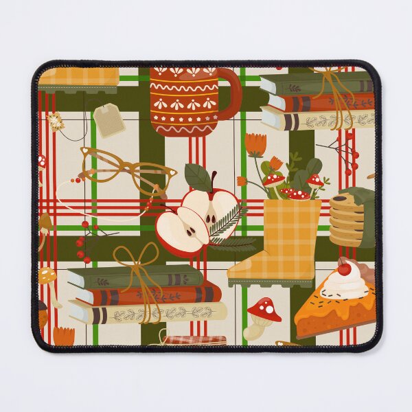 Item preview, cottagecore thanksgiving cozy hygge apples books jam designed and sold by Gossip Rag.