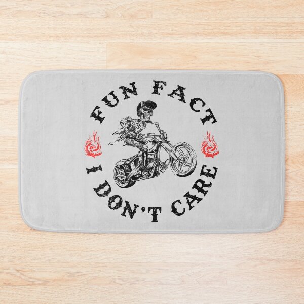 Item preview, Fun Fact I Don't Care Funny Skeleton Sarcastic  designed and sold by gear-posters.