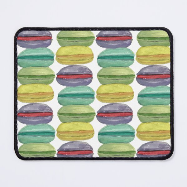 Item preview, Watercolor Colorful Macarons – Sweet French Dessert Illustration designed and sold by Monika Howarth.