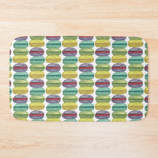Item preview, Watercolor Colorful Macarons – Sweet French Dessert Illustration designed and sold by Monika Howarth.