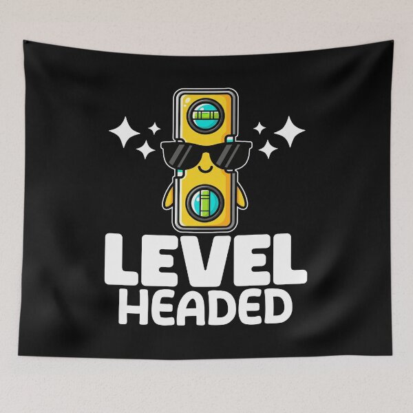 Item preview, LEVEL HEADED - CARPENTER designed and sold by KEF Custom.