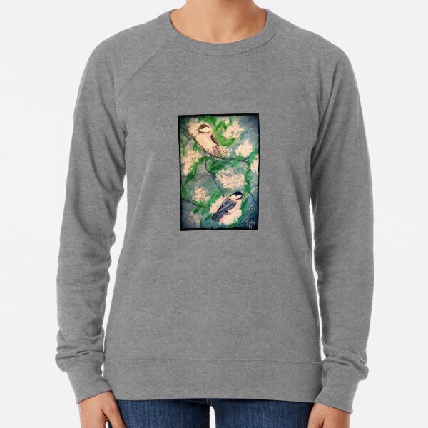 Chickadees Lightweight Sweatshirt
