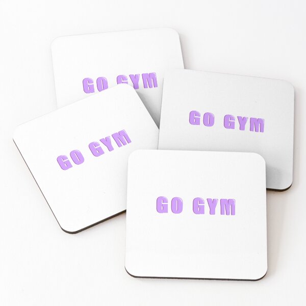 Item preview, Go Gym Motivation Purple designed and sold by NutritionwithKen.