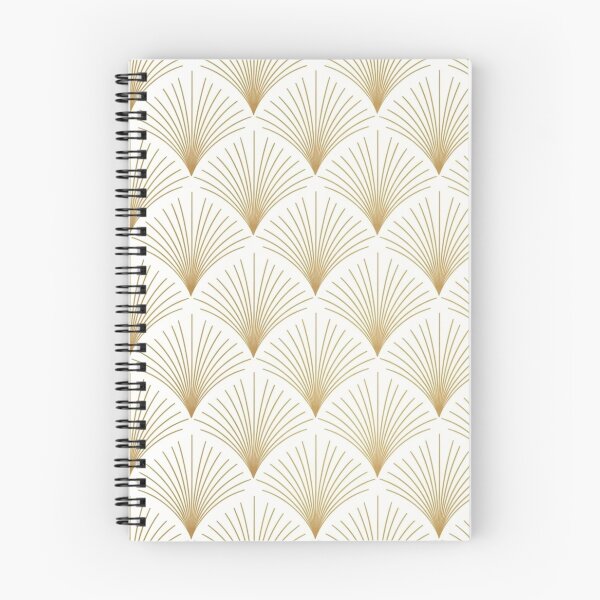 Item preview, Art Deco Gold Scallop Pattern designed and sold by Arte Zen.