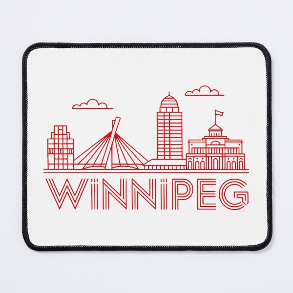 Item preview, Winnipeg designed and sold by Paper Drip.