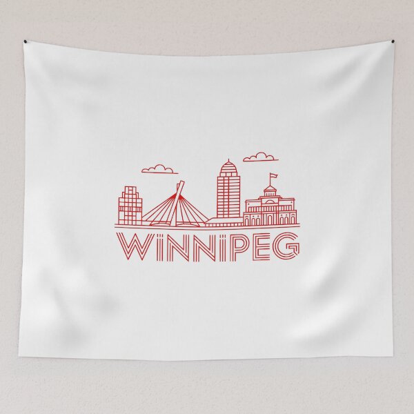 Item preview, Winnipeg designed and sold by Paper Drip.