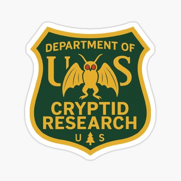 Item preview, Department of Cryptid Research designed and sold by WesternCustoms.