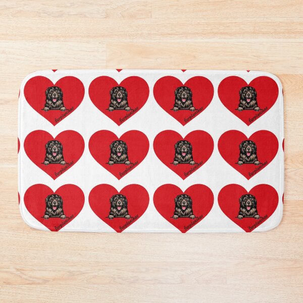 Item preview, Peeking Sarplaninac in Red Heart – Cute Dog Lover Design designed and sold by EmeraldeaArt.