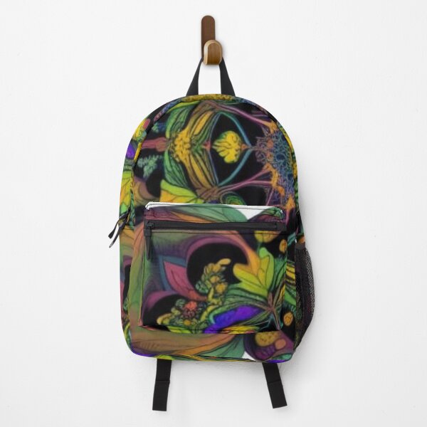 Item preview, Botanical Kaleidoscope Mandala in Spring Greens and Violet designed and sold by Harmonic_Layers.