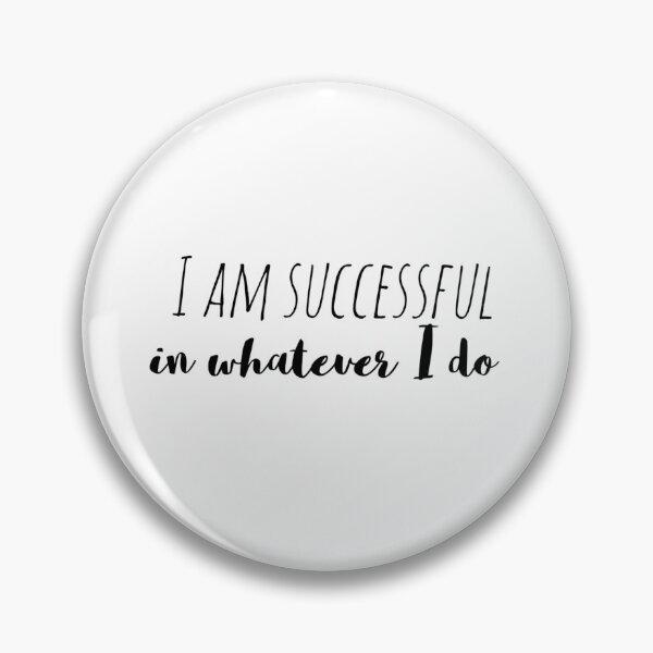 Item preview, I Am Successful in Whatever I Do – Affirmation – Achievement Typography Design designed and sold by Camila  Ardila.