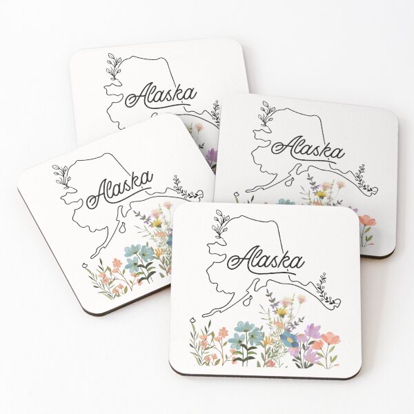 Item preview, cool alaska wildflowers designed and sold by lino4king.