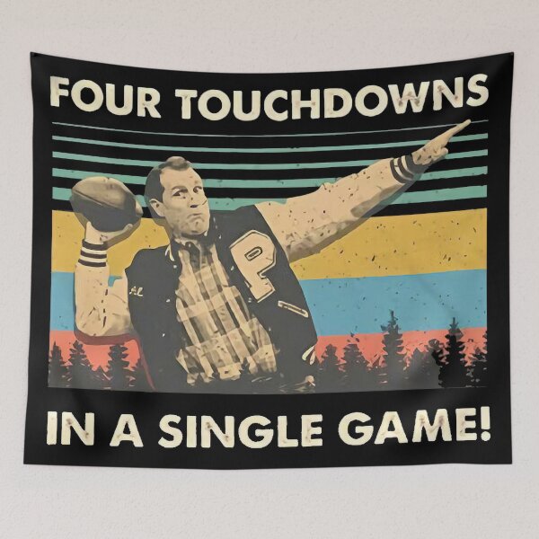 Item preview, Al Bundy – Four Touchdowns in a Single Game | Married with Children designed and sold by Alpha Stag.