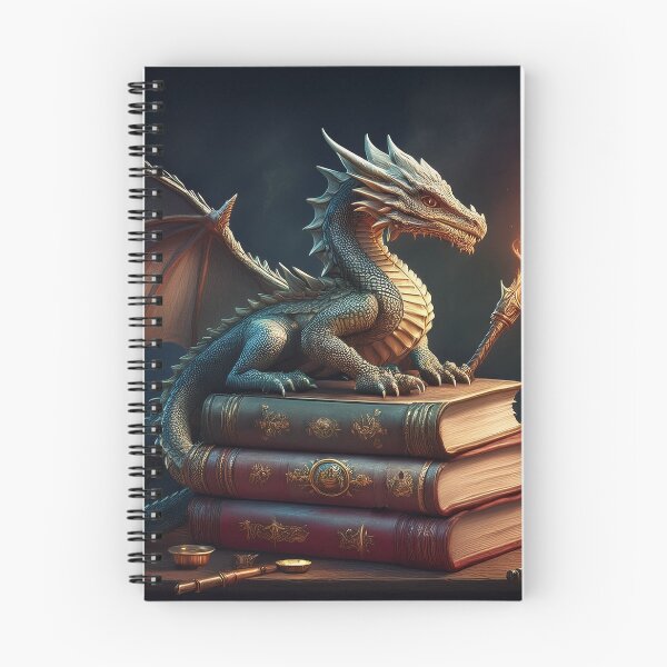 Item preview, Book Loving Dragon designed and sold by Kathy Weaver.