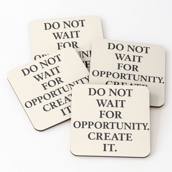 Item preview, Motivational Speech - Don't Wait designed and sold by AnimaloDesigns.