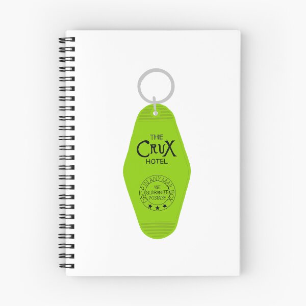 Item preview, The Crux Hotel djo keychain green brat designed and sold by rilesweir.