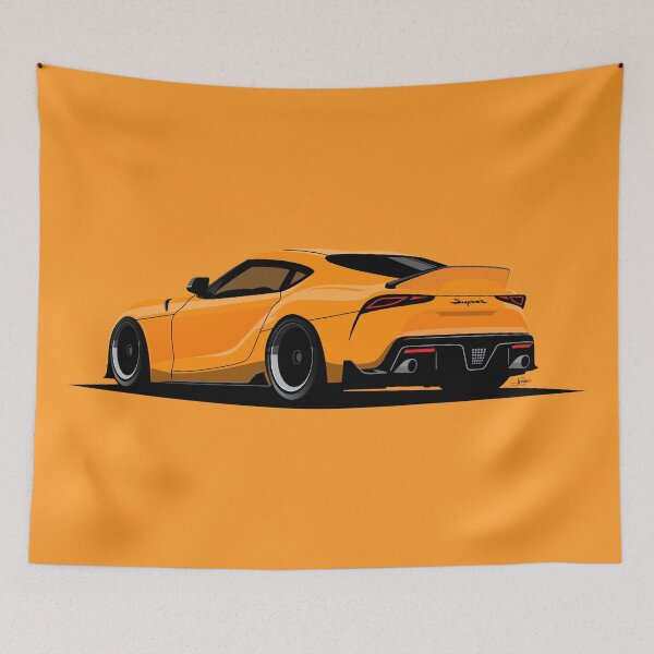 Item preview, Copy of Supra GR Yellow Rear illustration designed and sold by blackdogshop.