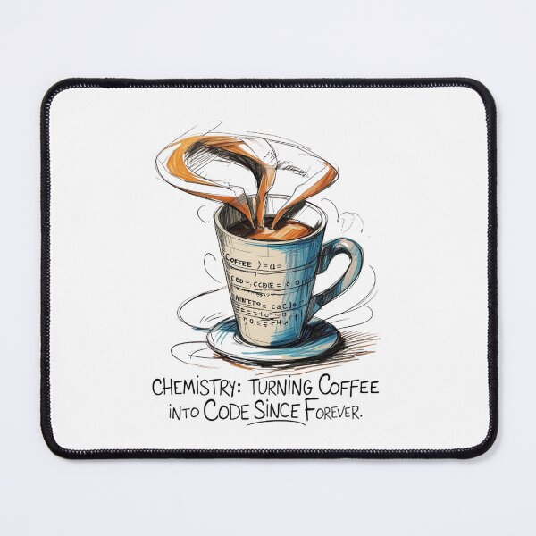 Item preview, Copy of Chemistry + Coffee + Code | Funny STEM Geek T-Shirt for Programmers & Scientists designed and sold by Design_Your_Day.
